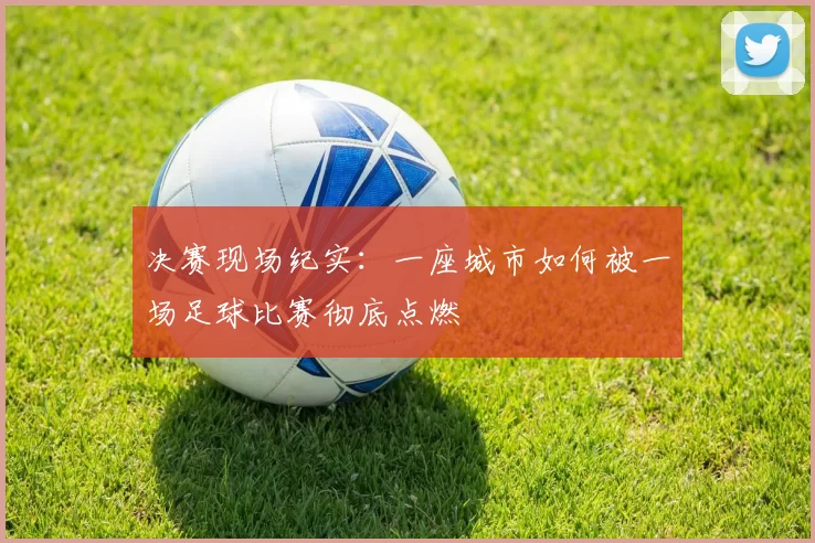 决赛现场纪实:一座城市如何被一场足球比赛彻底点燃