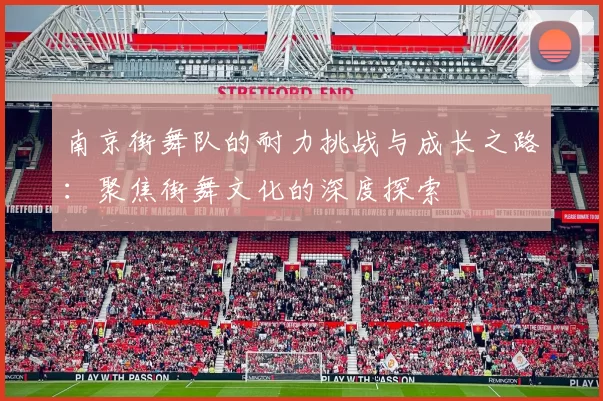 南京街舞队的耐力挑战与成长之路：聚焦街舞文化的深度探索
